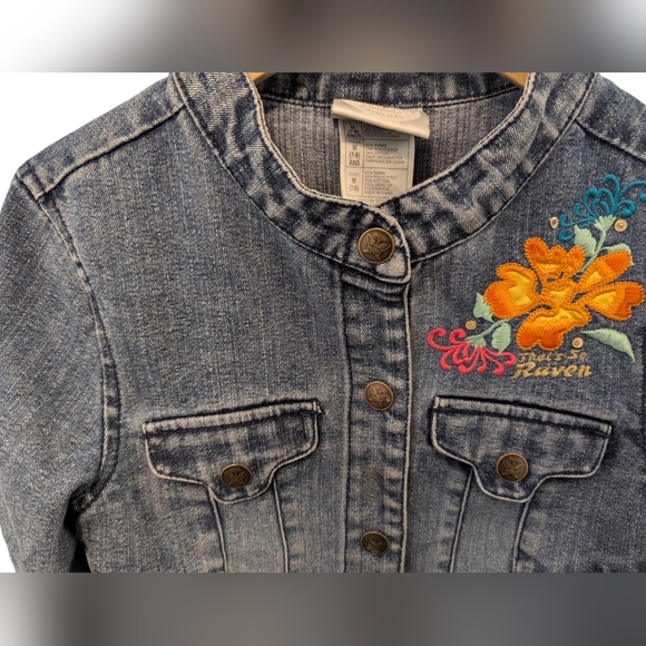 Vintage That's so Raven Disney Denim Jacket Girls 7/8 Y2K - Picture 6 of 16